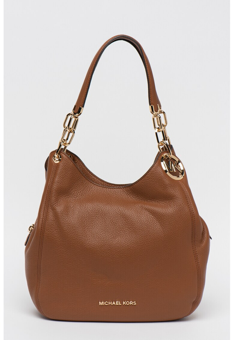 Michael Kors Кожена хобо чанта Lillie - Pepit.bg