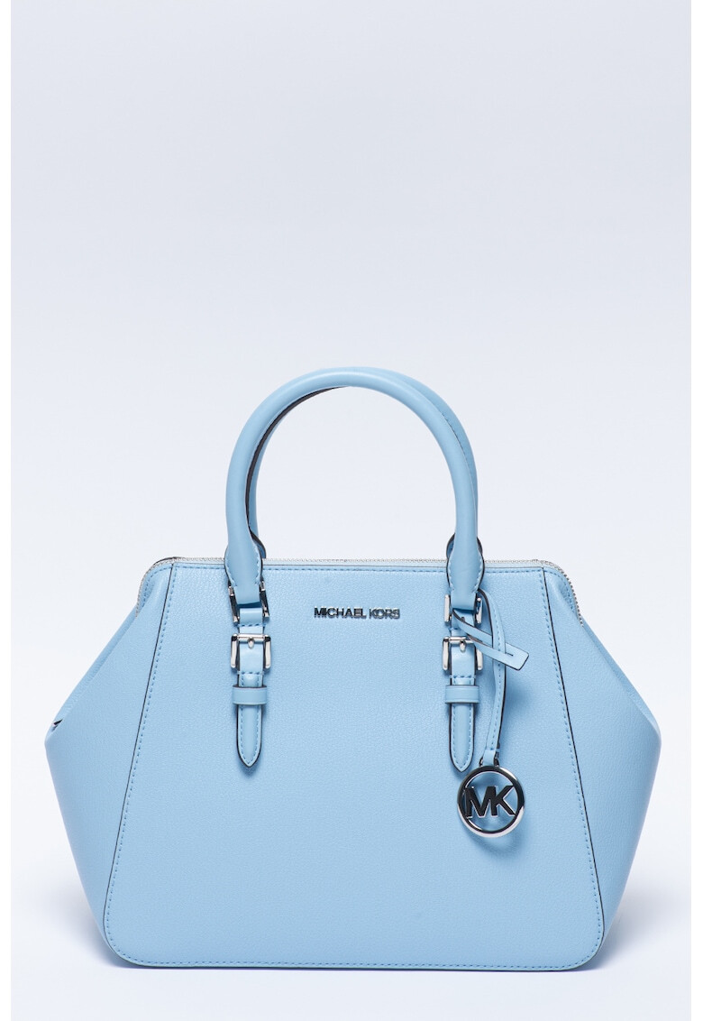 Michael Kors Кожена ръчна чанта Charlotte - Pepit.bg