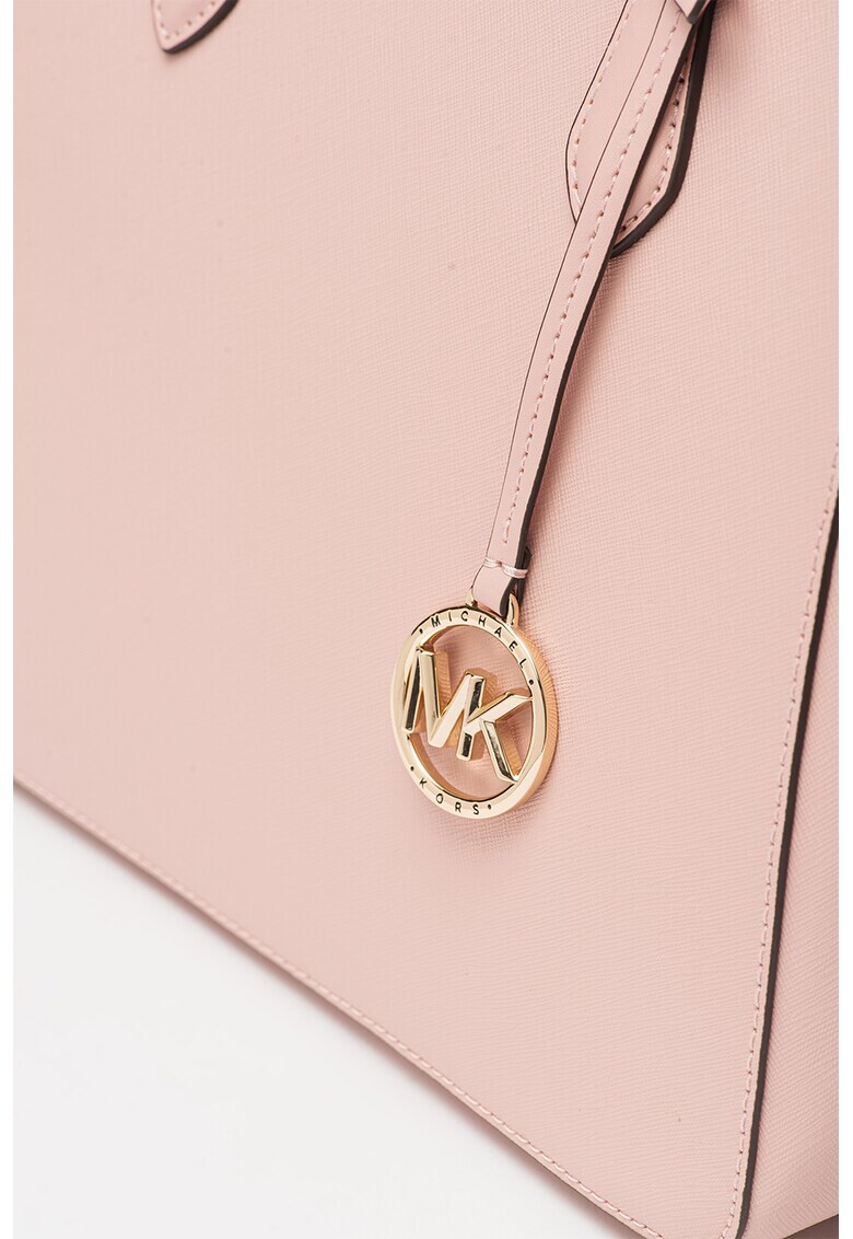 Michael Kors Кожена шопинг чанта Marilyn с лого - Pepit.bg