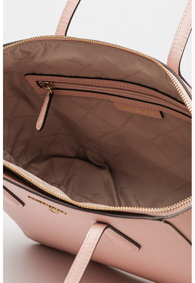 Michael Kors Кожена шопинг чанта Marilyn с лого - Pepit.bg