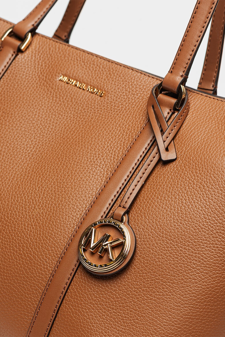 Michael Kors Кожена шопинг чанта Temple - Pepit.bg
