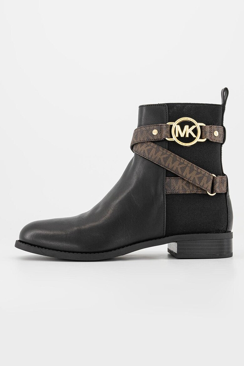 Michael Kors Кожени боти с лого - Pepit.bg