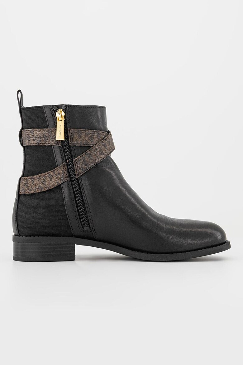 Michael Kors Кожени боти с лого - Pepit.bg