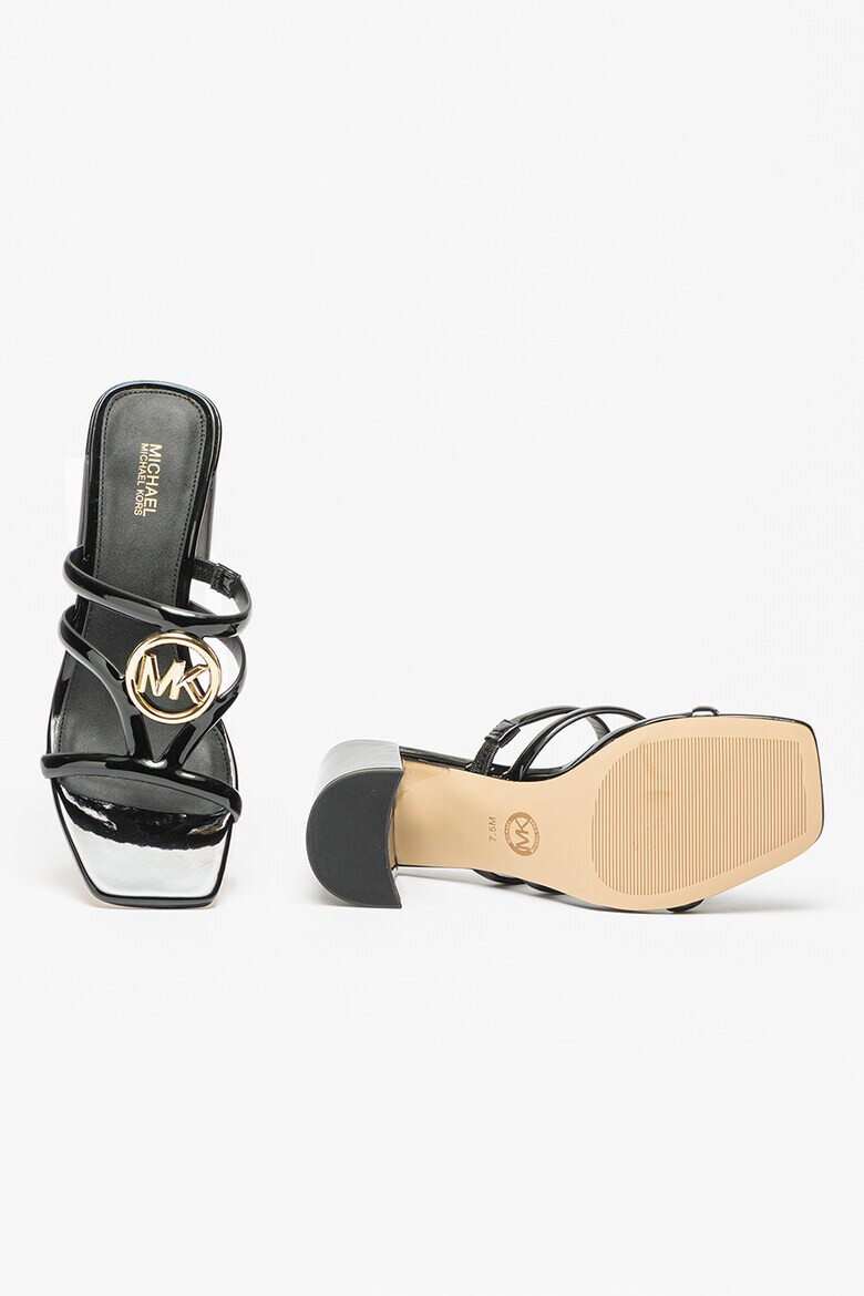 Michael Kors Кожени чехли Hampton с масивен ток - Pepit.bg