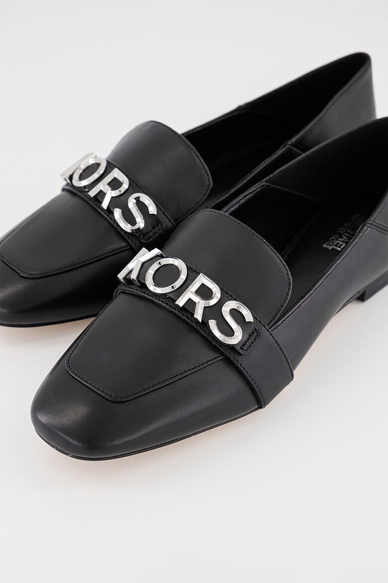 Michael Kors Кожени мокасини с лого - Pepit.bg