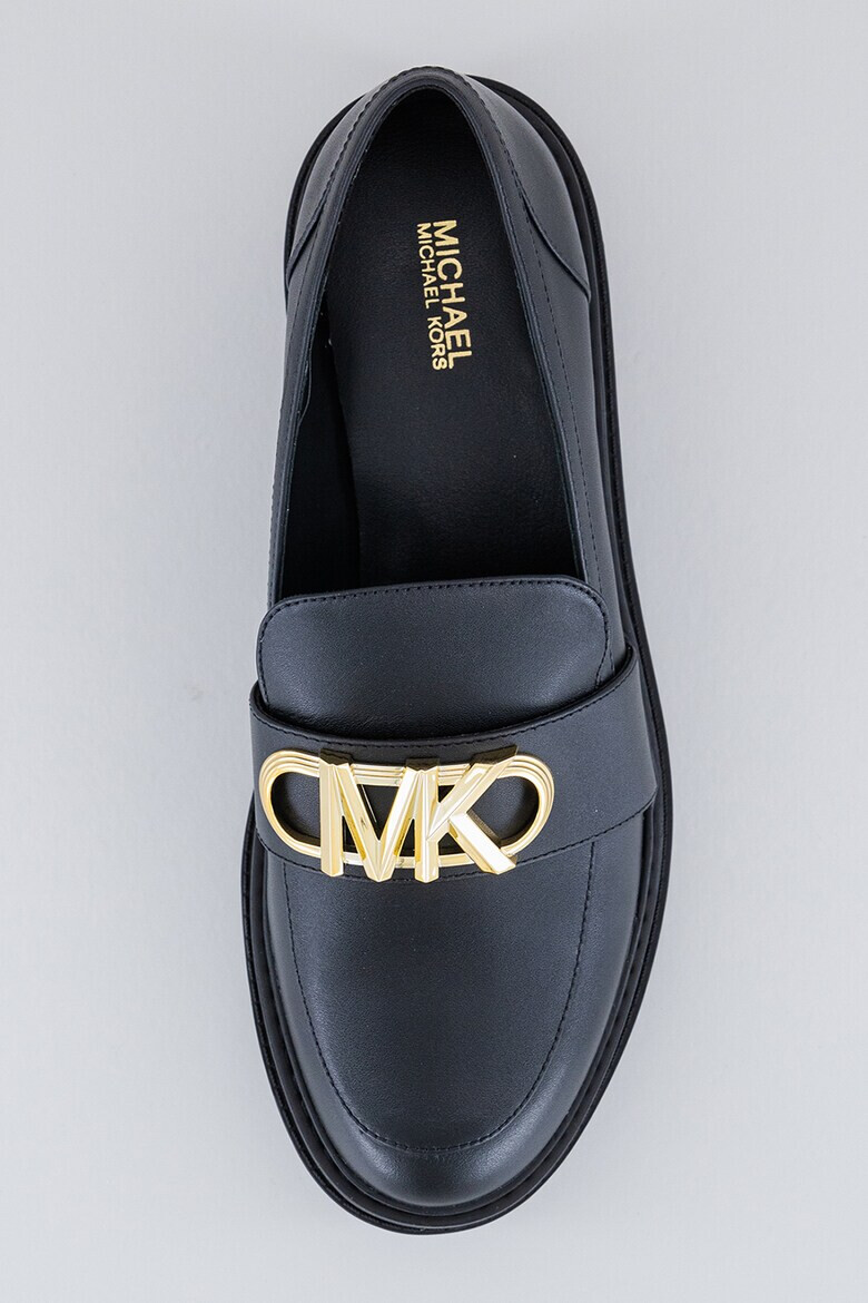 Michael Kors Кожени мокасини с лого - Pepit.bg