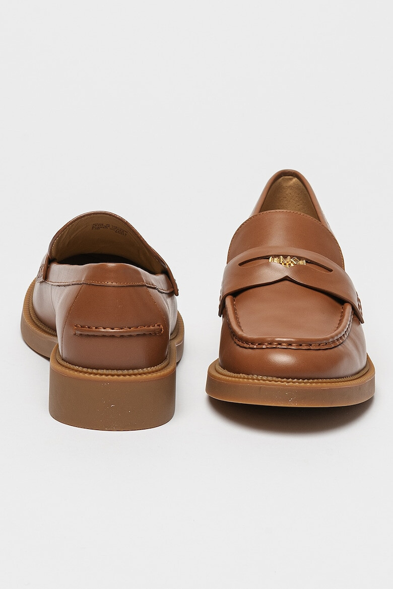 Michael Kors Кожени мокасини с лого - Pepit.bg