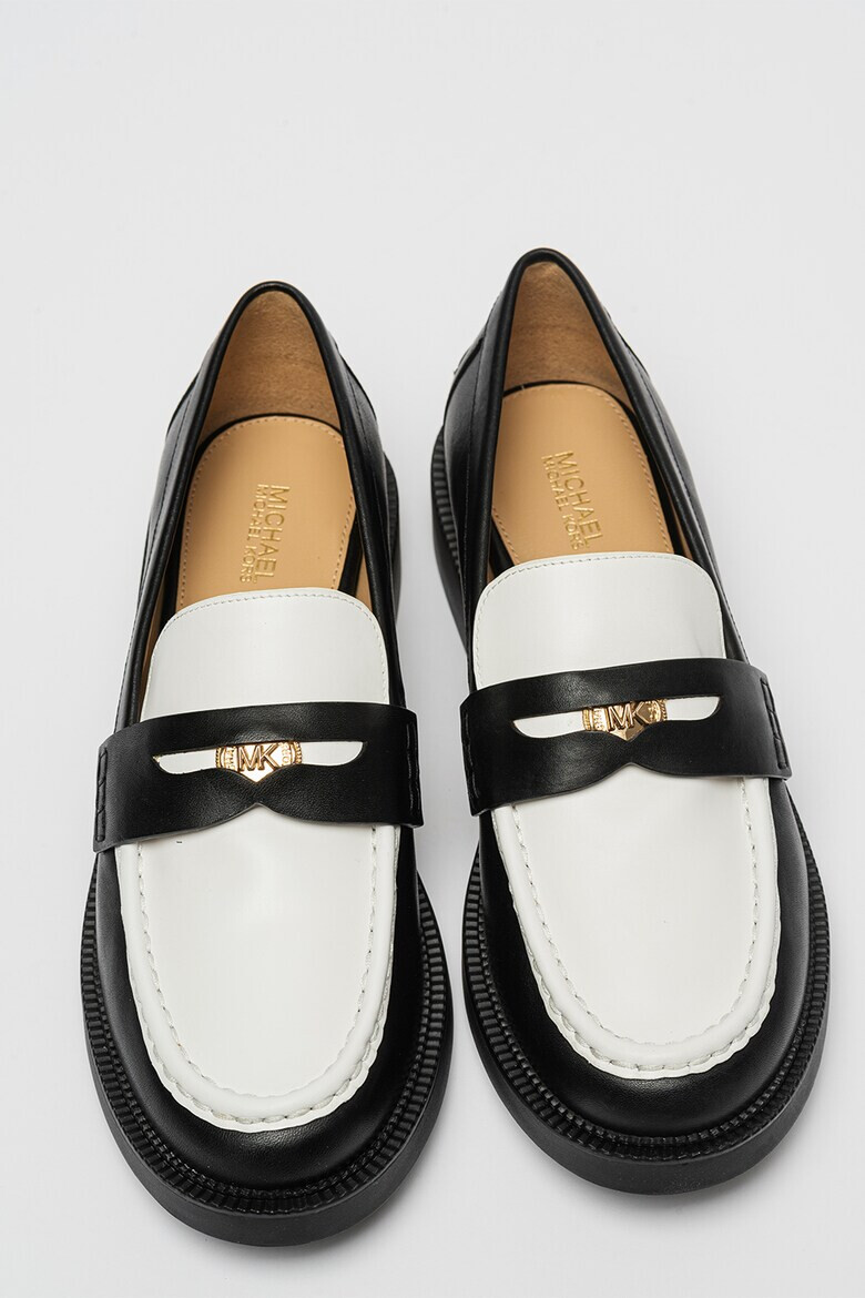 Michael Kors Кожени мокасини с лого - Pepit.bg