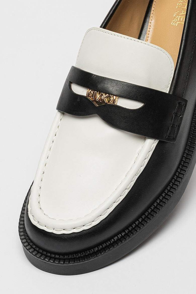 Michael Kors Кожени мокасини с лого - Pepit.bg