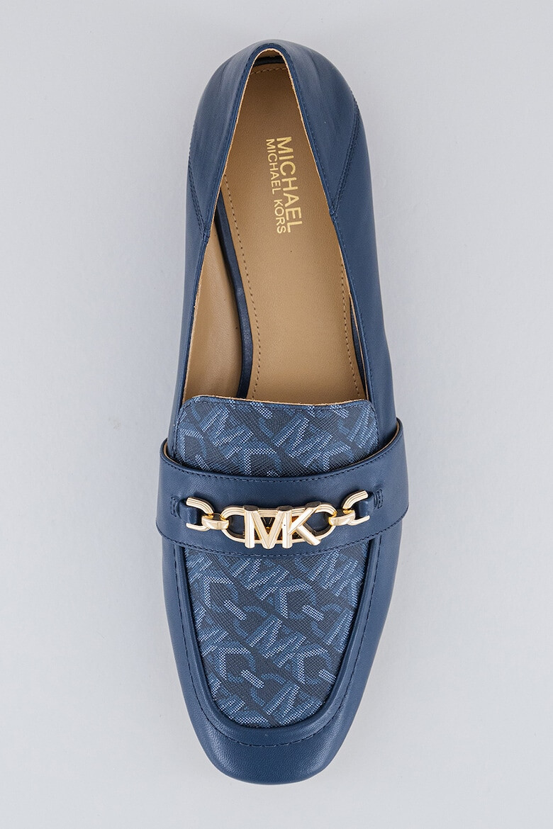Michael Kors Кожени мокасини с лого - Pepit.bg