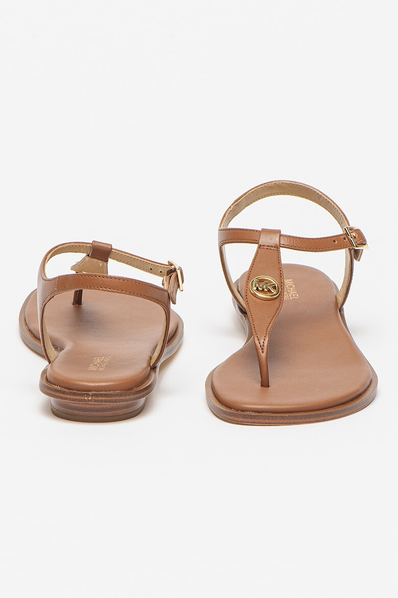 Michael Kors Кожени сандали Mallory с лого - Pepit.bg
