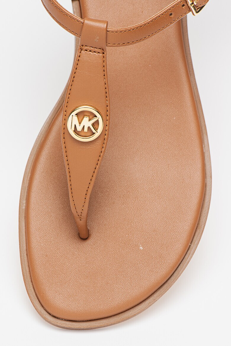 Michael Kors Кожени сандали Mallory с лого - Pepit.bg