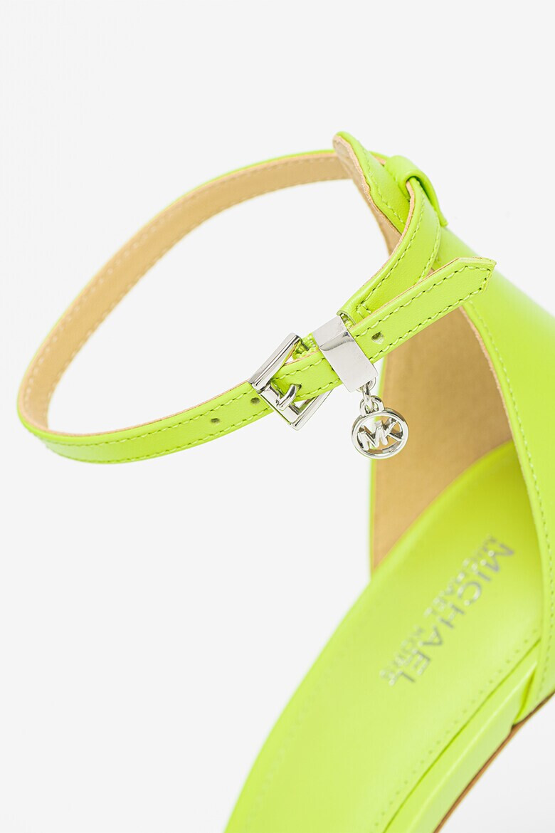 Michael Kors Кожени сандали Marina с равна платформа - Pepit.bg