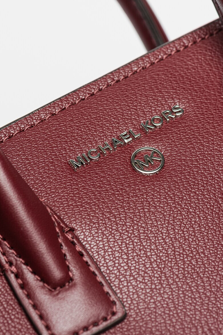 Michael Kors Малка кожена чанта Avril с лого - Pepit.bg