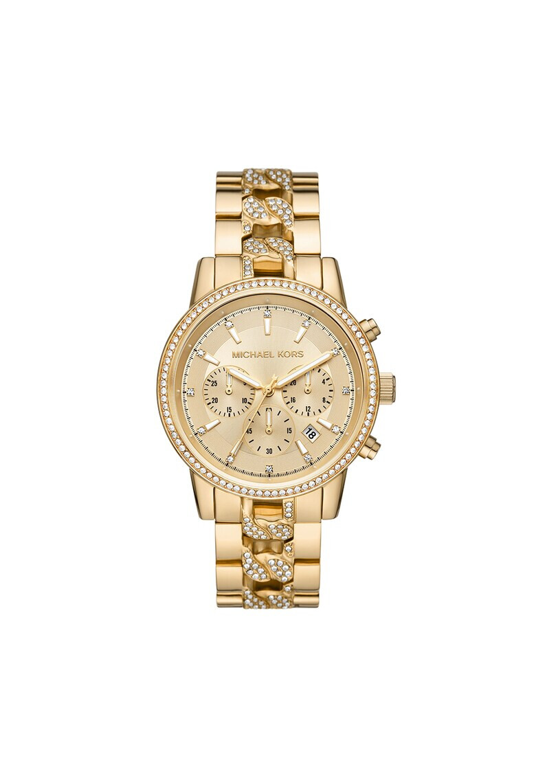 Michael Kors Мултифункционален часовник с кристали - Pepit.bg
