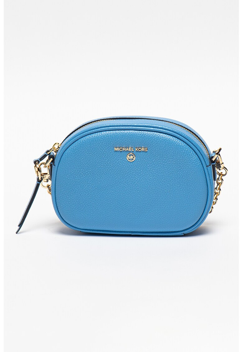Michael Kors Овална кожена чанта Jet Set Charm - Pepit.bg