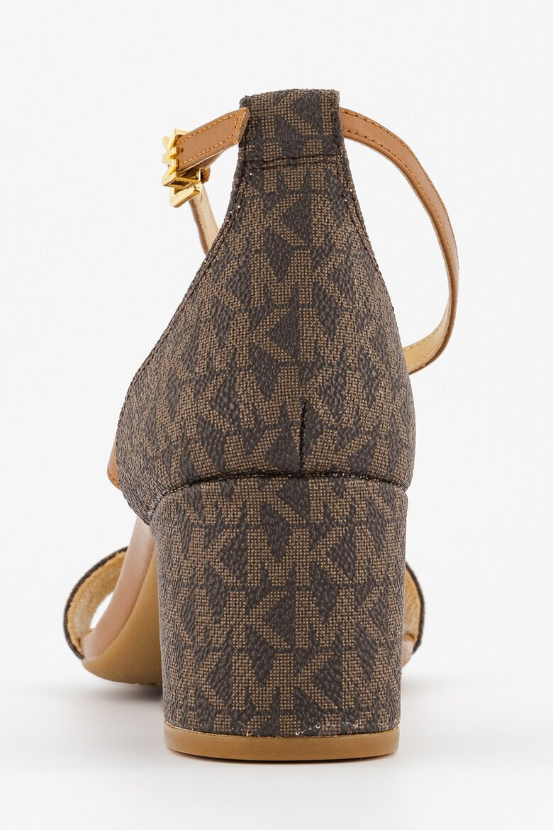 Michael Kors Сандали от еко кожа с монограм - Pepit.bg