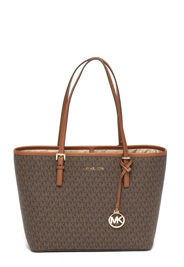 Michael Kors Шопинг чанта Jet Set Travel с лого - Pepit.bg