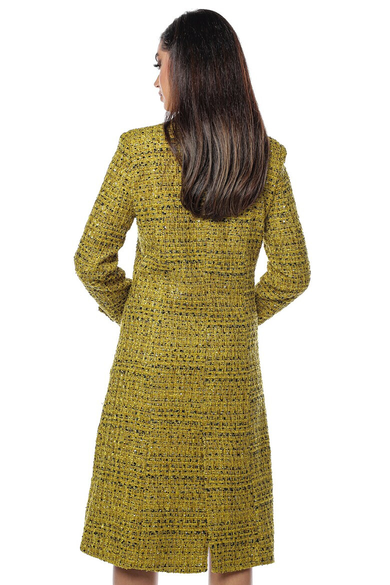 Miss One Палто с вълнен туид - Pepit.bg