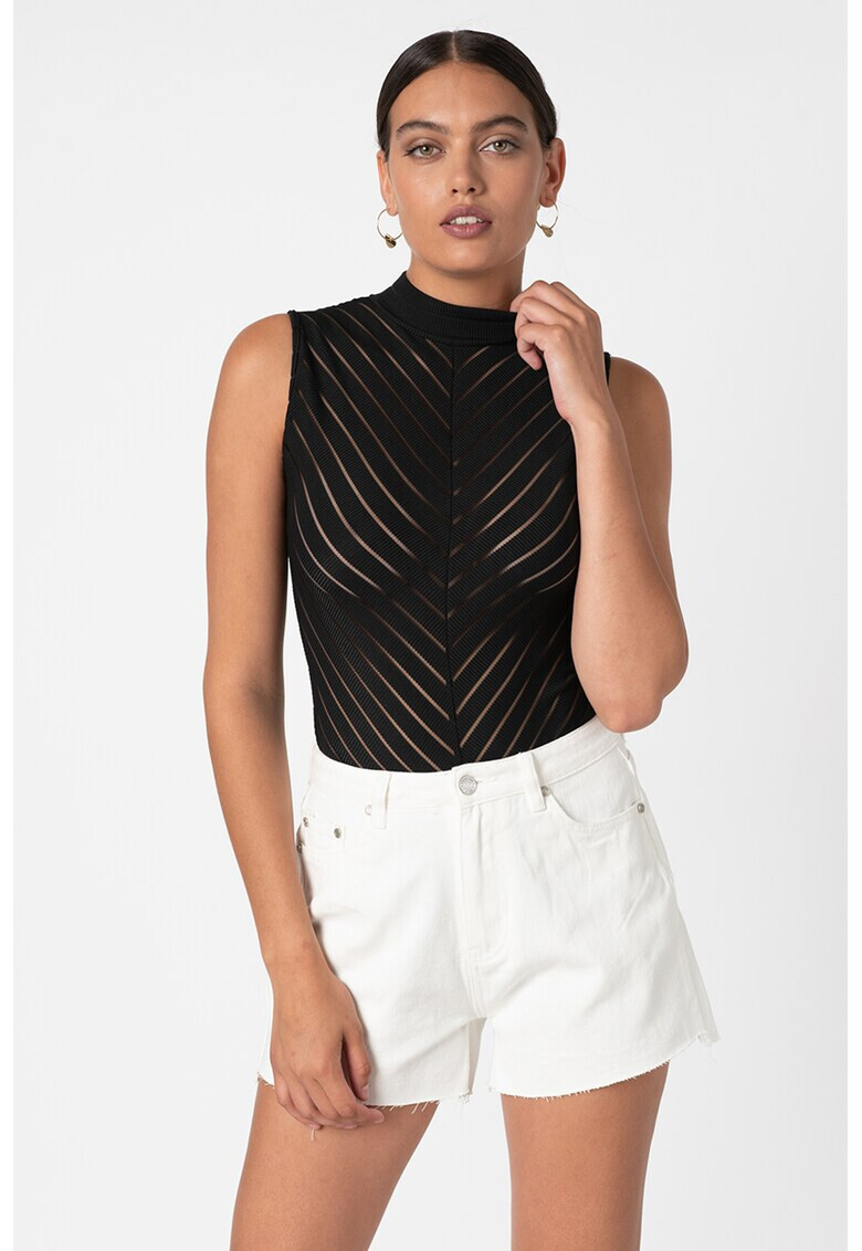 Missguided Боди без ръкави с ажур - Pepit.bg