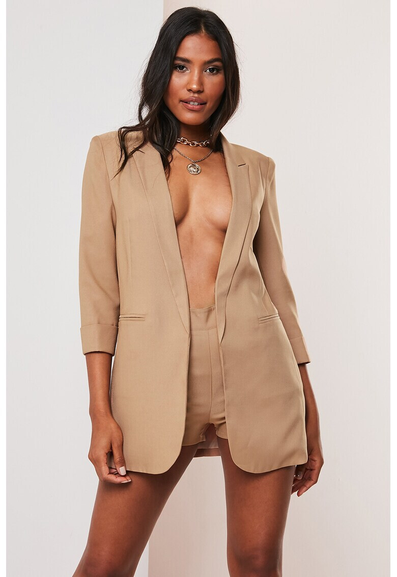 Missguided Дълго сако с 3/4 ръкави - Pepit.bg