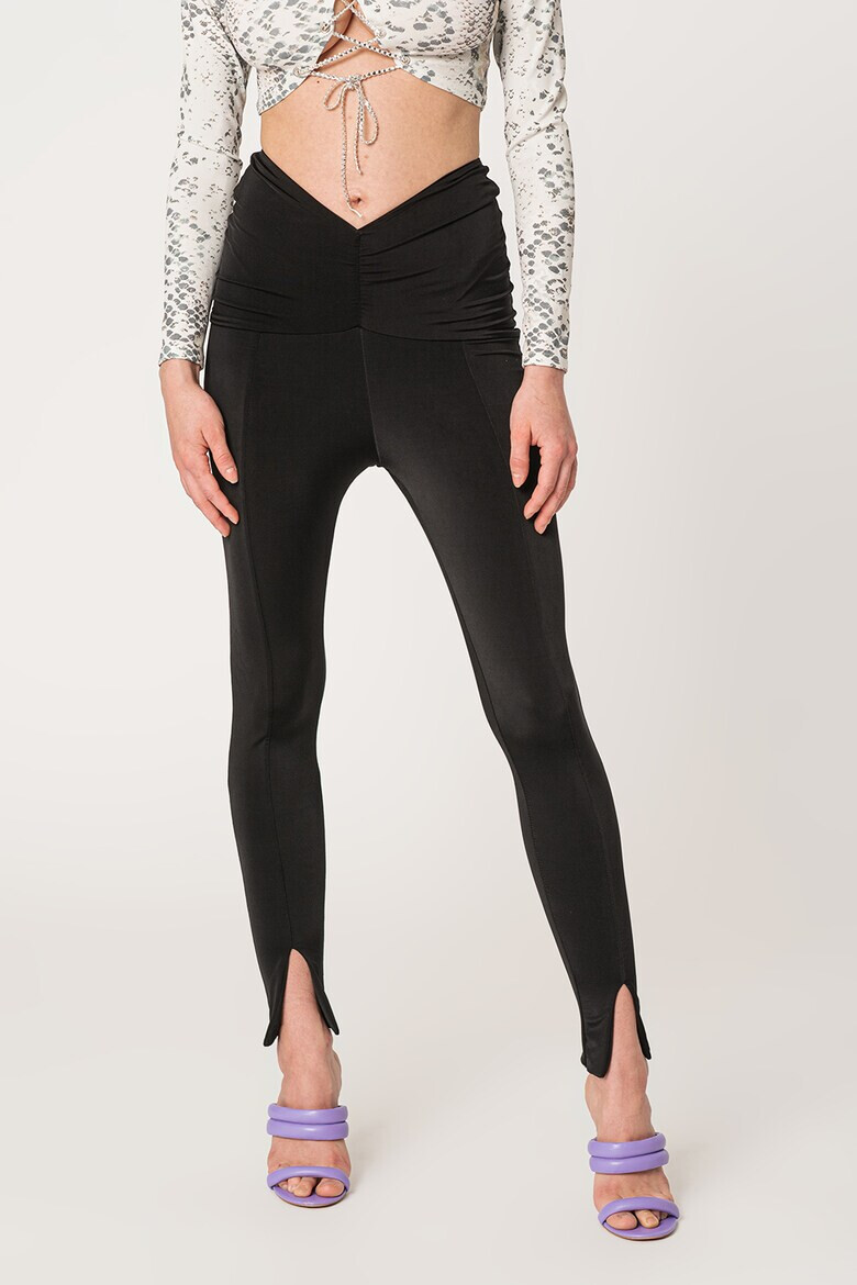 Missguided Клин с рюш на талията - Pepit.bg