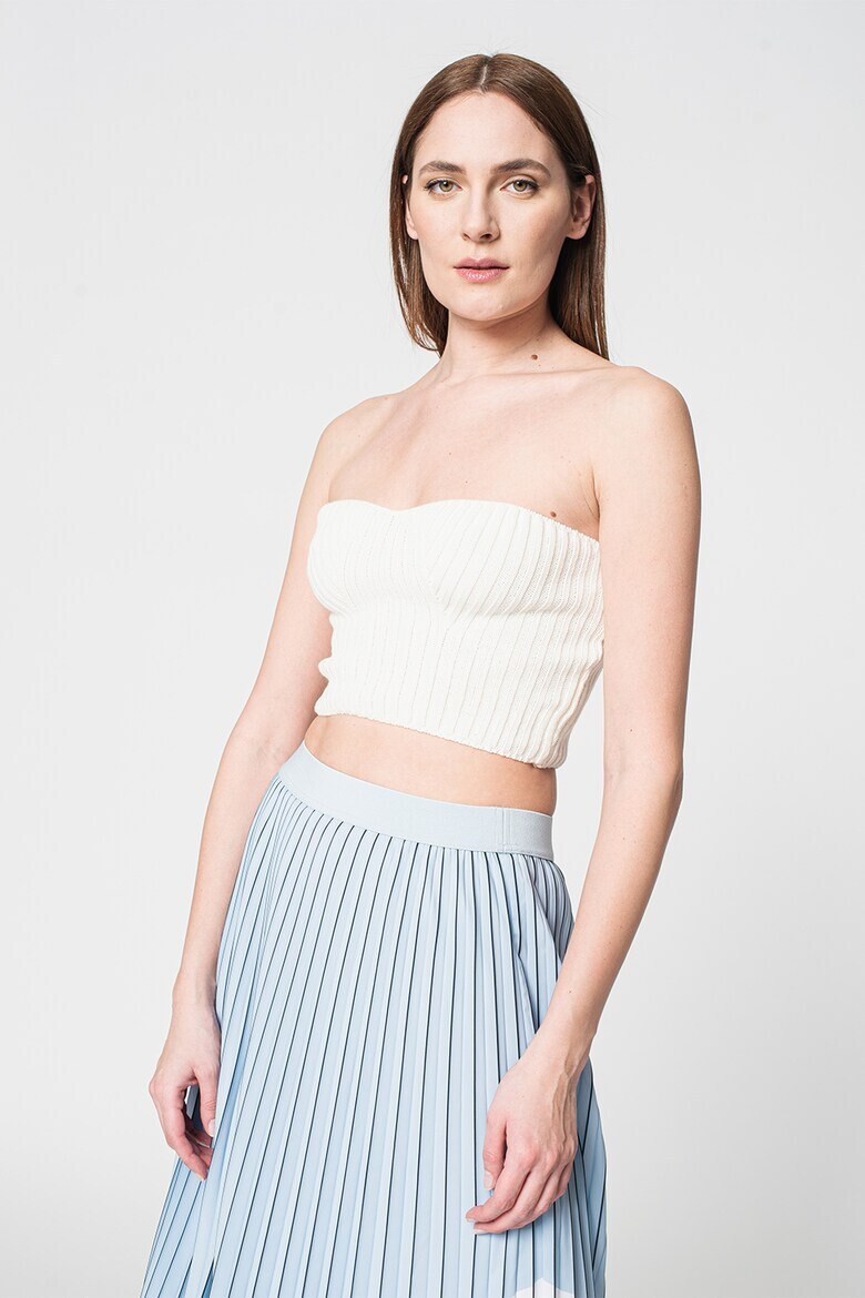 Missguided Къс плетен топ - Pepit.bg