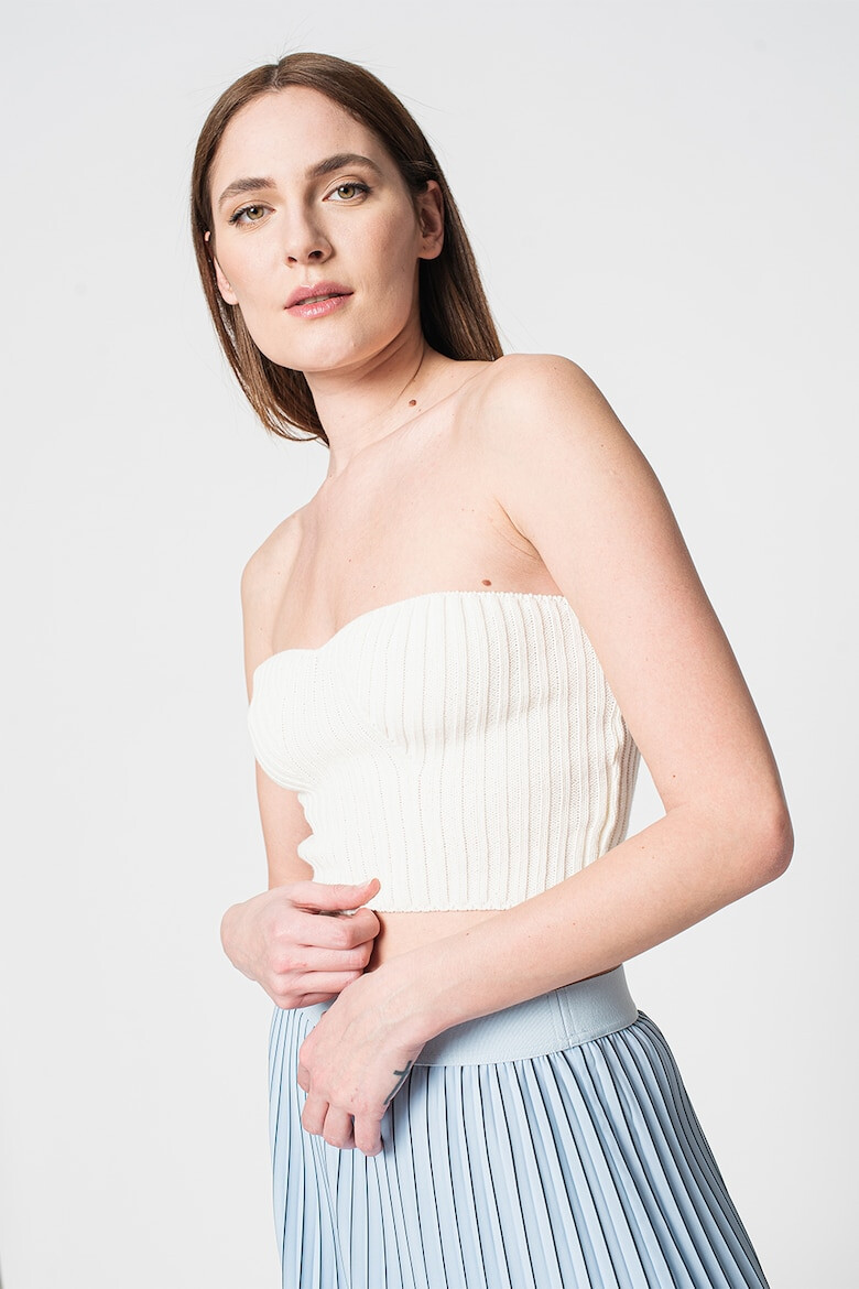 Missguided Къс плетен топ - Pepit.bg