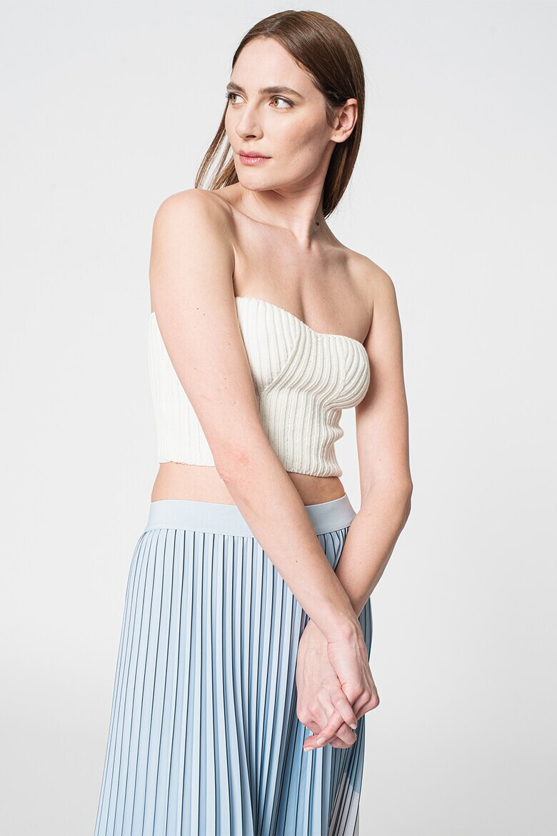 Missguided Къс плетен топ - Pepit.bg