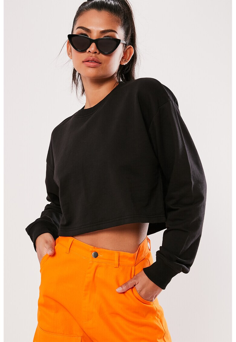 Missguided Къс суитшърт - Pepit.bg