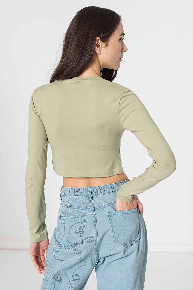 Missguided Къса блуза с овално деколте - Pepit.bg