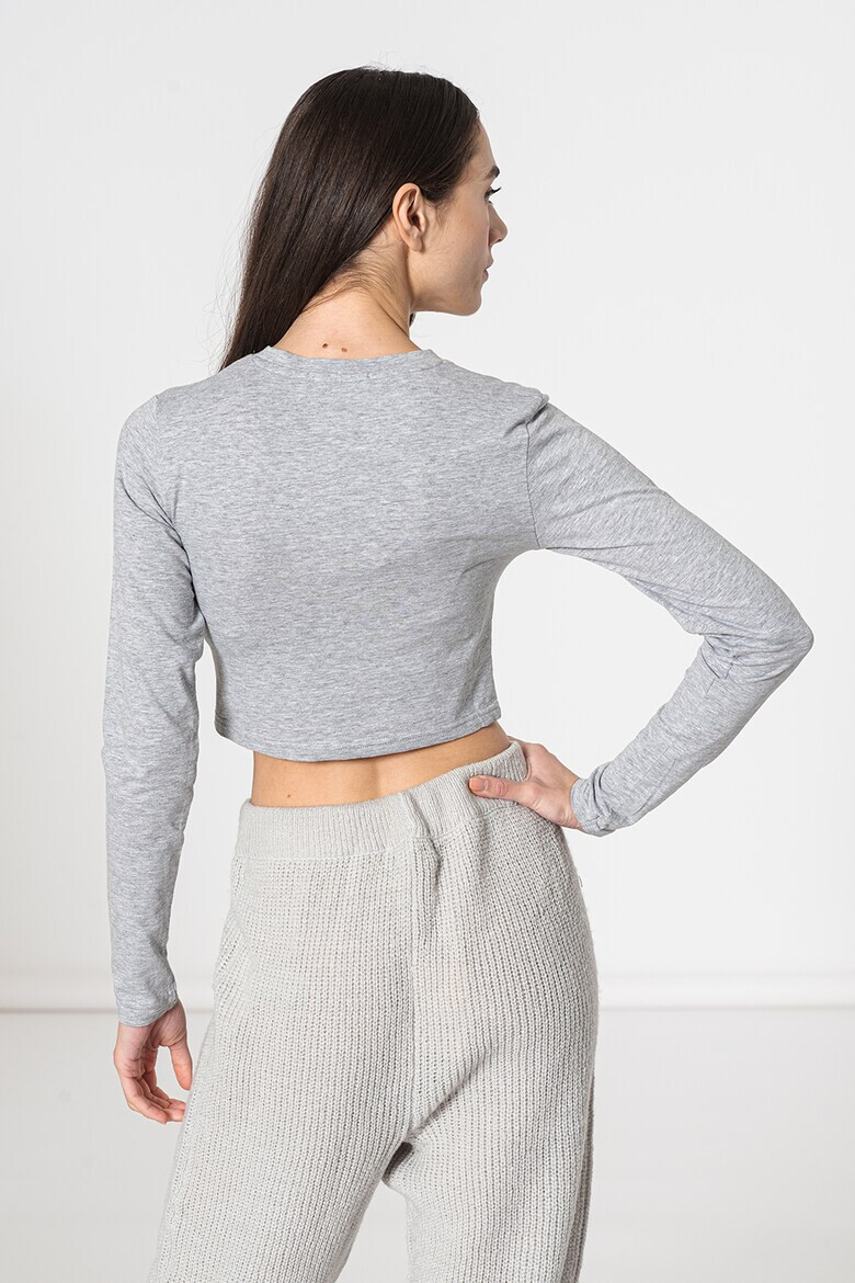 Missguided Къса блуза с овално деколте - Pepit.bg