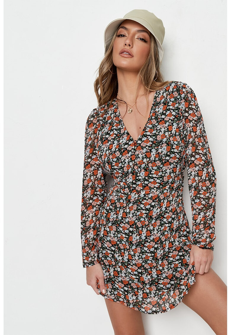 Missguided Къса флорална рокля - Pepit.bg