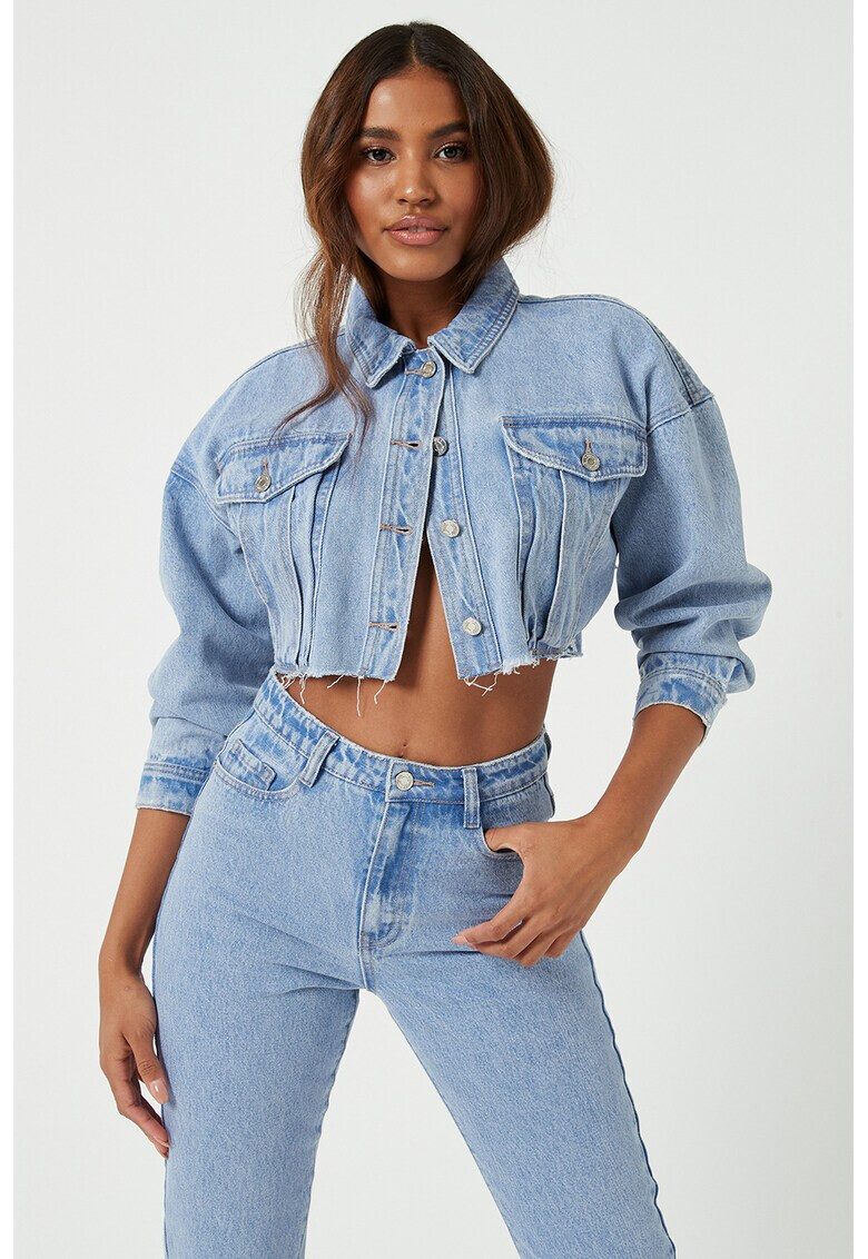Missguided Късо дънково яке - Pepit.bg