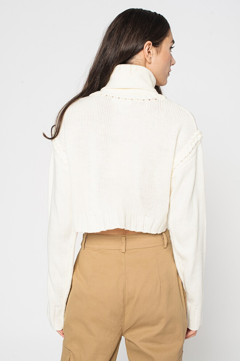 Missguided Късо поло с рипс - Pepit.bg