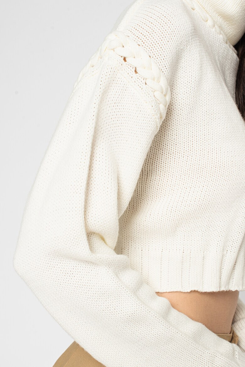 Missguided Късо поло с рипс - Pepit.bg
