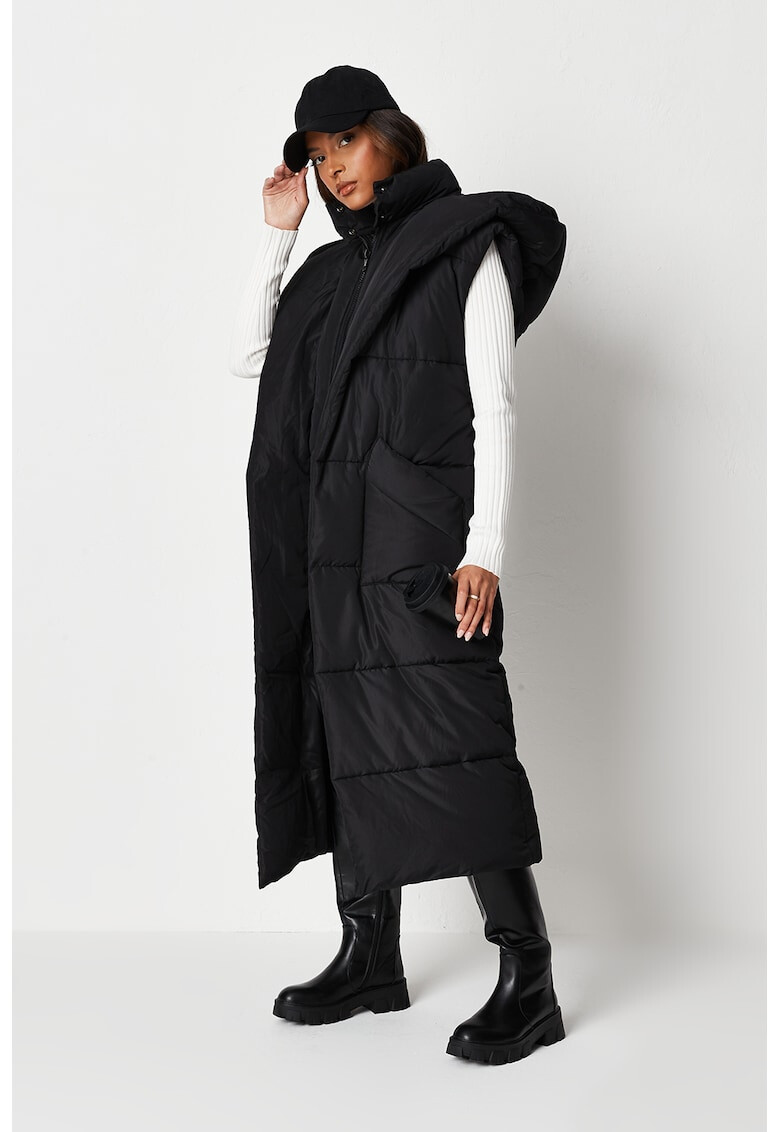 Missguided Подплатен елек с качулка - Pepit.bg