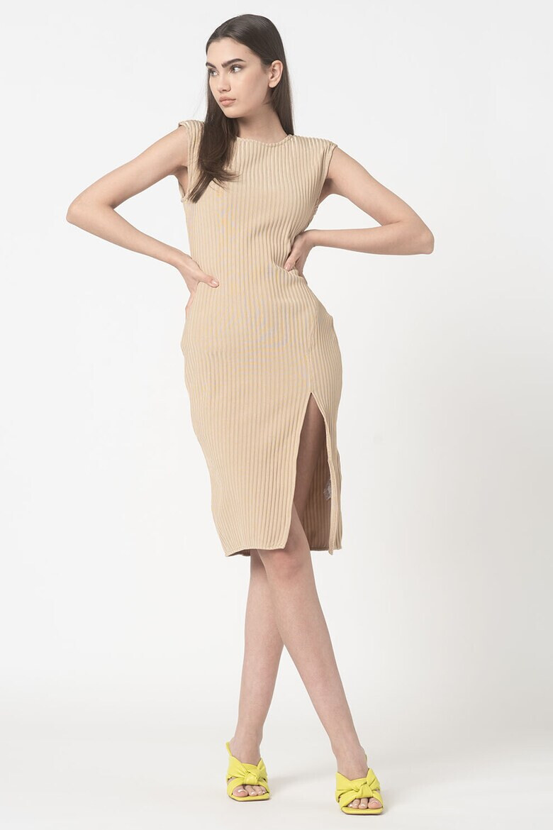 Missguided Рипсена рокля с цепка встрани - Pepit.bg