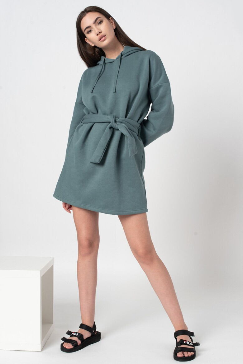 Missguided Рокля с качулка и колан - Pepit.bg