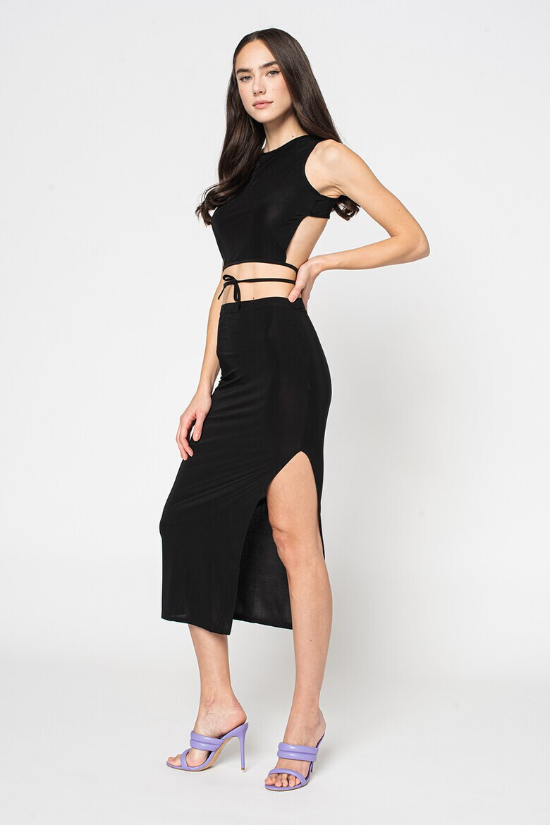 Missguided Топ и пола с връзка - Pepit.bg