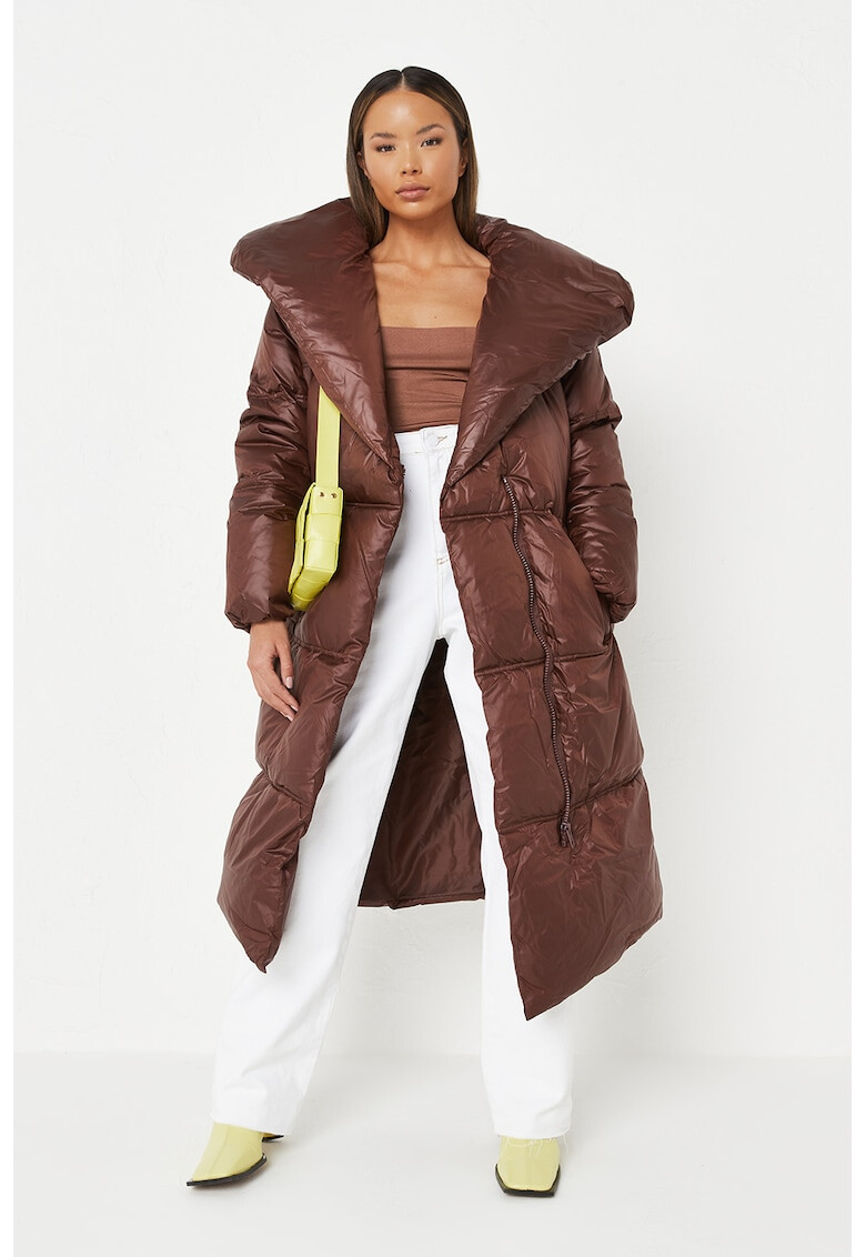 Missguided Зимно яке с колан - Pepit.bg