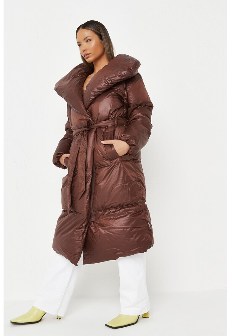 Missguided Зимно яке с колан - Pepit.bg