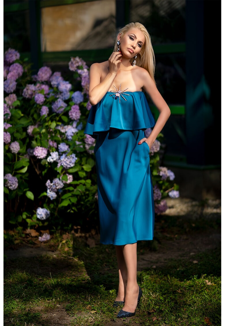 Mitiliane Couture Рокля с голи рамене - Pepit.bg