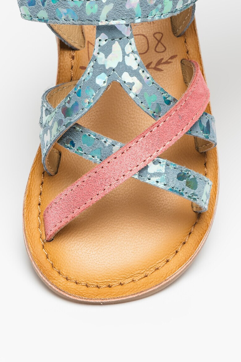 Mod8 kids Кожени сандали Canissa с велкро - Pepit.bg