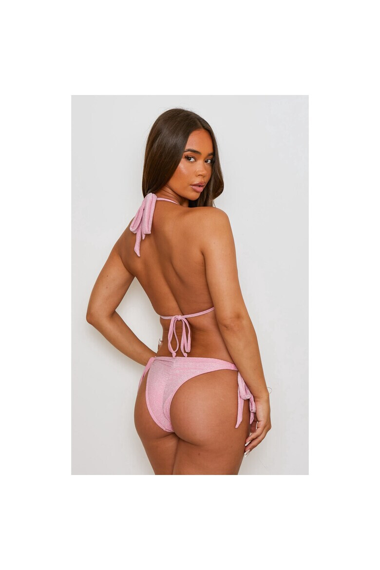 Moda Minx Бляскав долен бански с връзки - Pepit.bg