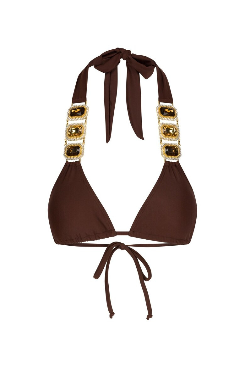 Moda Minx Триъгълно горнище на бански Boujee 4961 - Pepit.bg