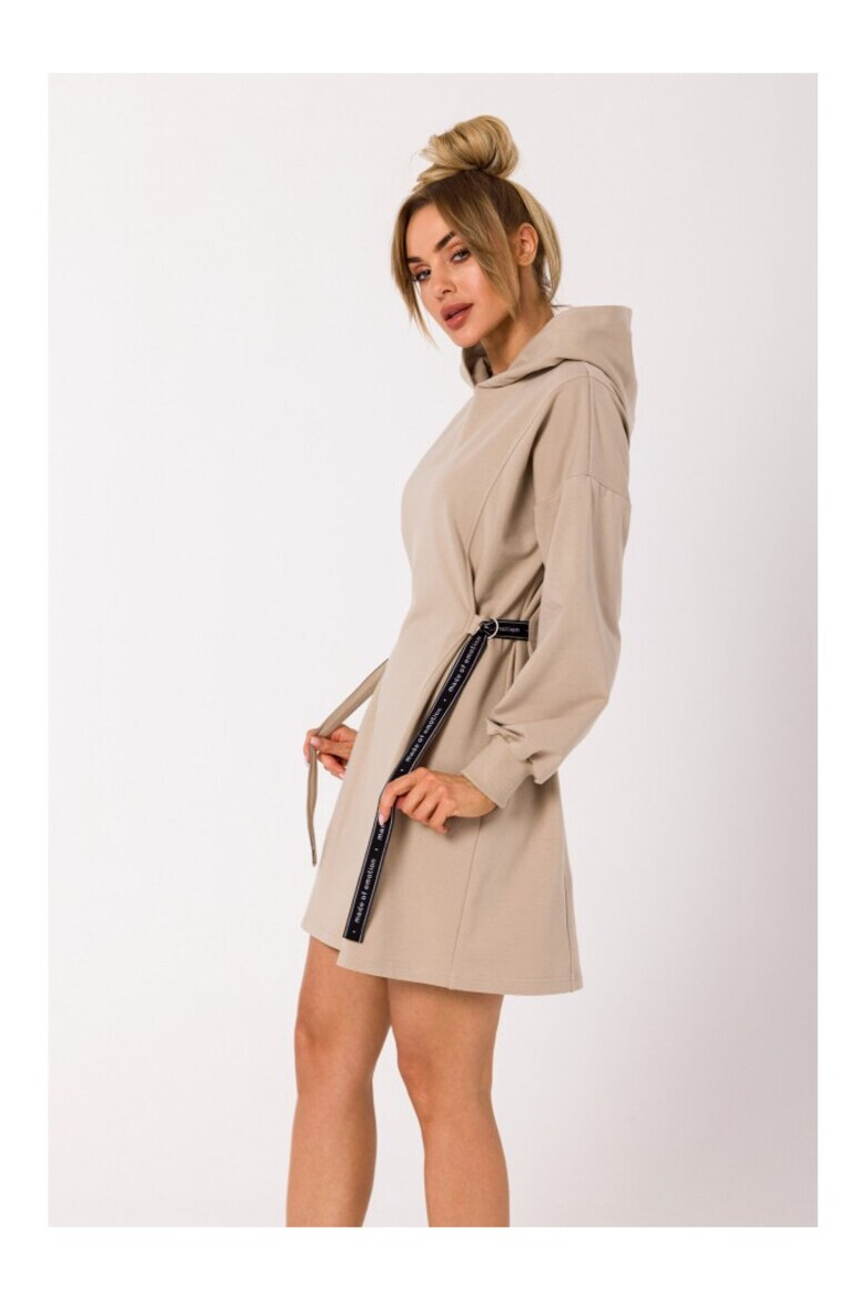 MOE Мини рокля тип суичър oversize - - Pepit.bg