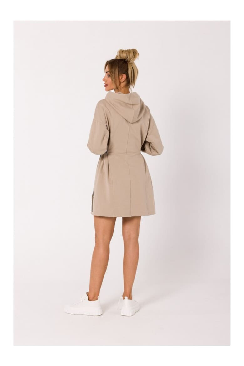 MOE Мини рокля тип суичър oversize - - Pepit.bg