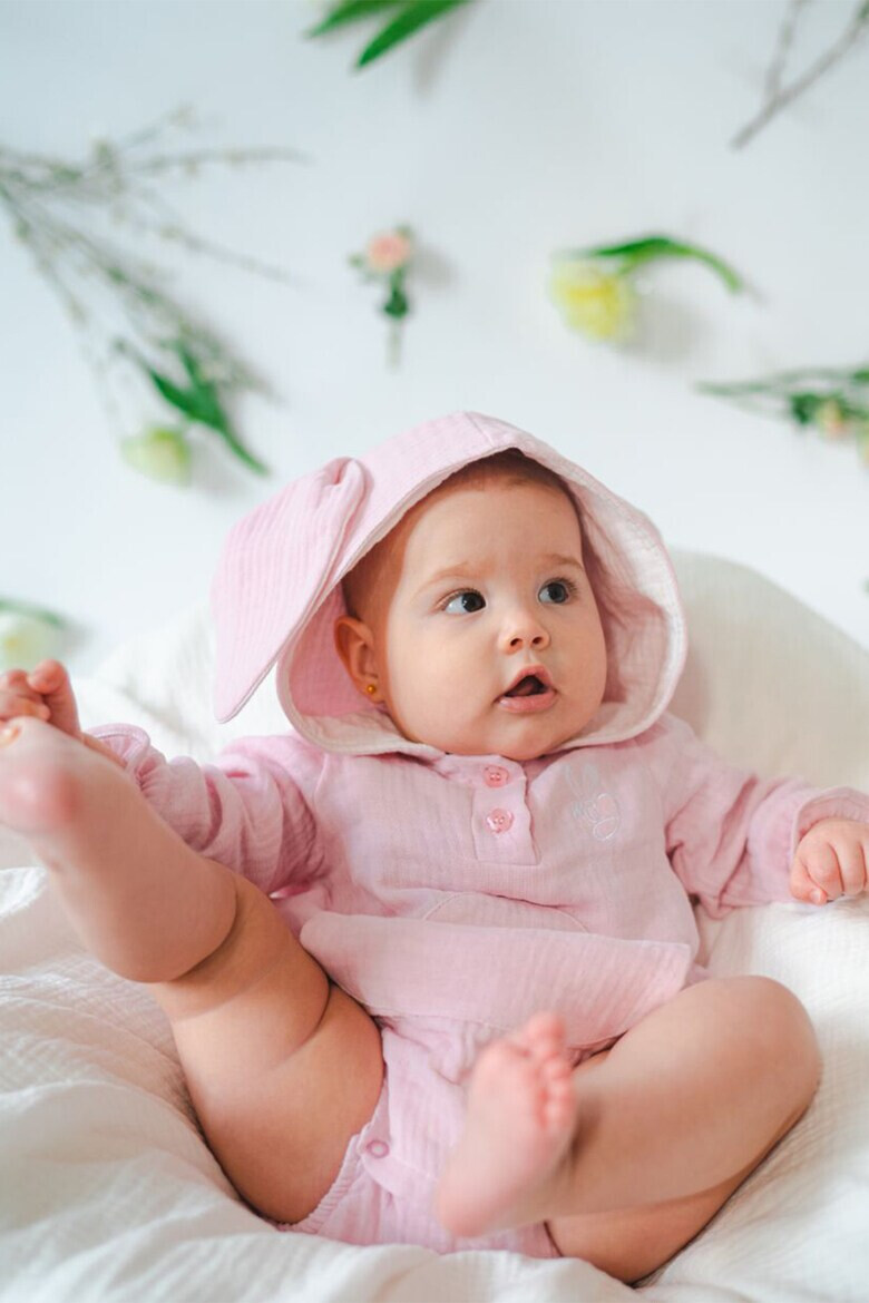 MON PETIT JO Боди със заешки ушички - Pepit.bg