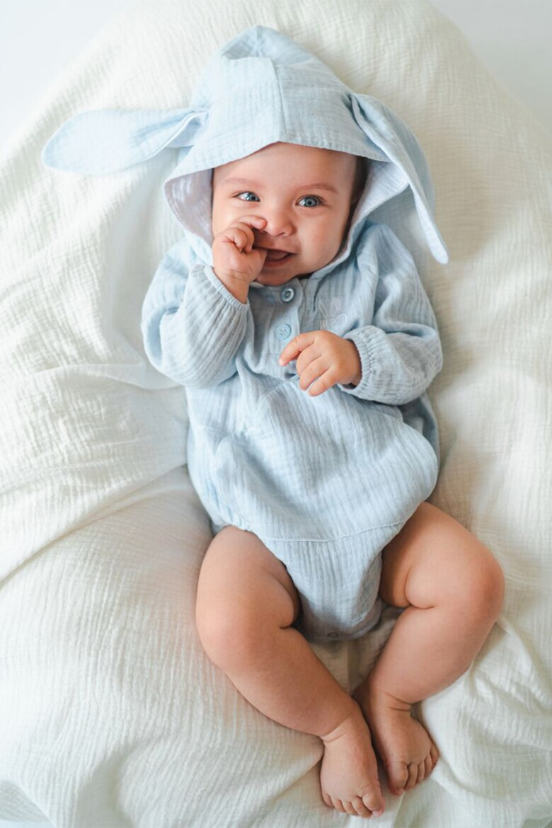 MON PETIT JO Боди със заешки ушички - Pepit.bg